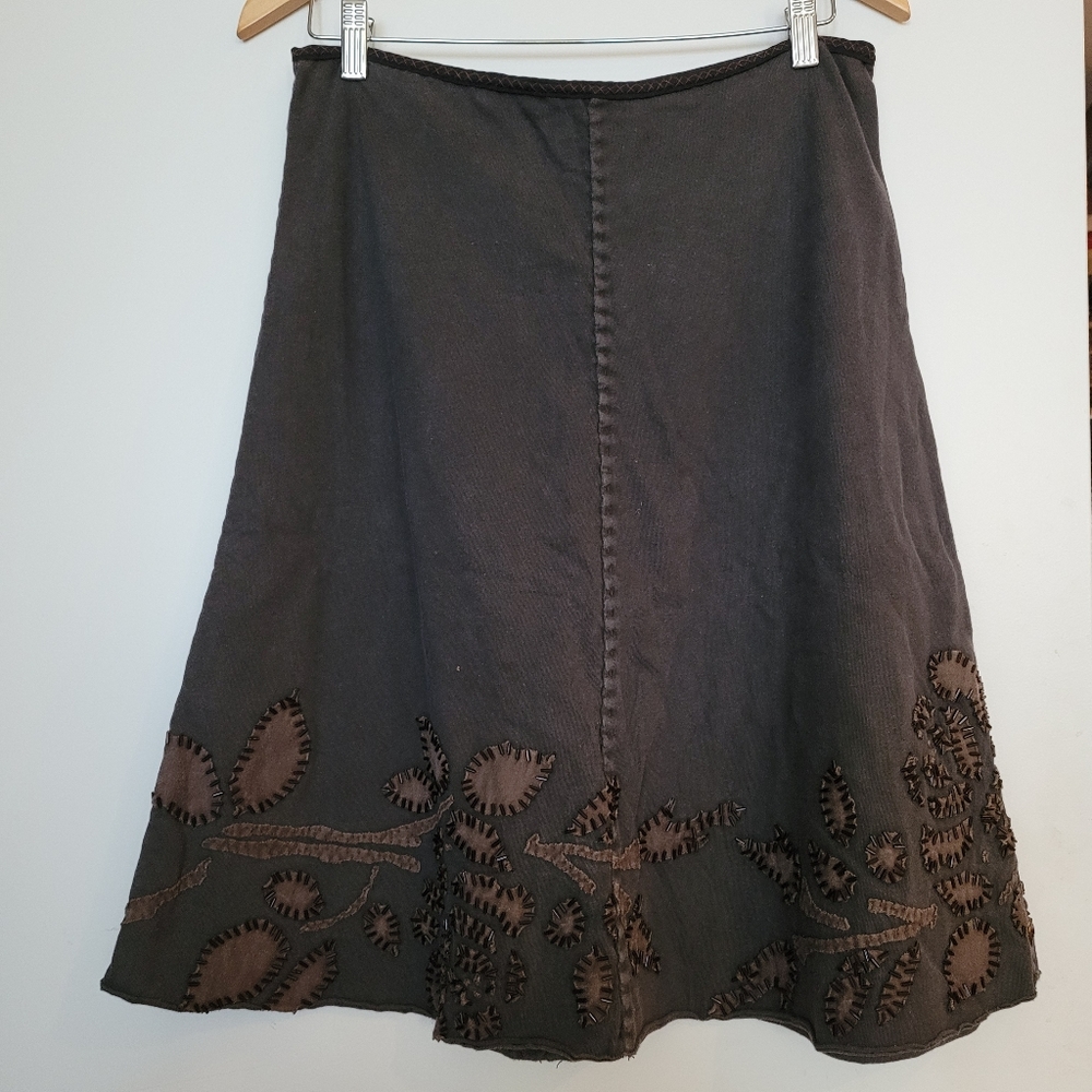 Alabama Chanin skirt, L